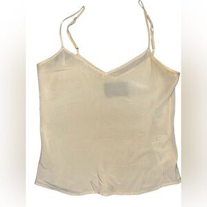 Reformation Cream Camisole Top